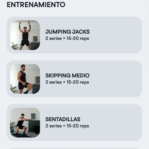 Caso de estudio: Aplicación de Entrenamiento y Dieta para Gimnasio